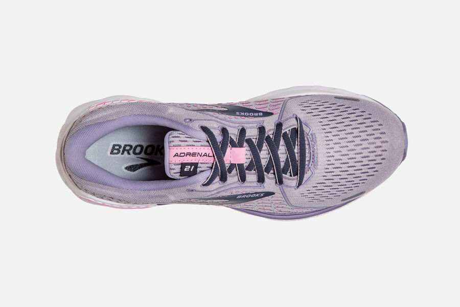 Adrenaline GTS 21 Road Brooks Running Shoes NZ Womens - Pink - FUAIPD-920